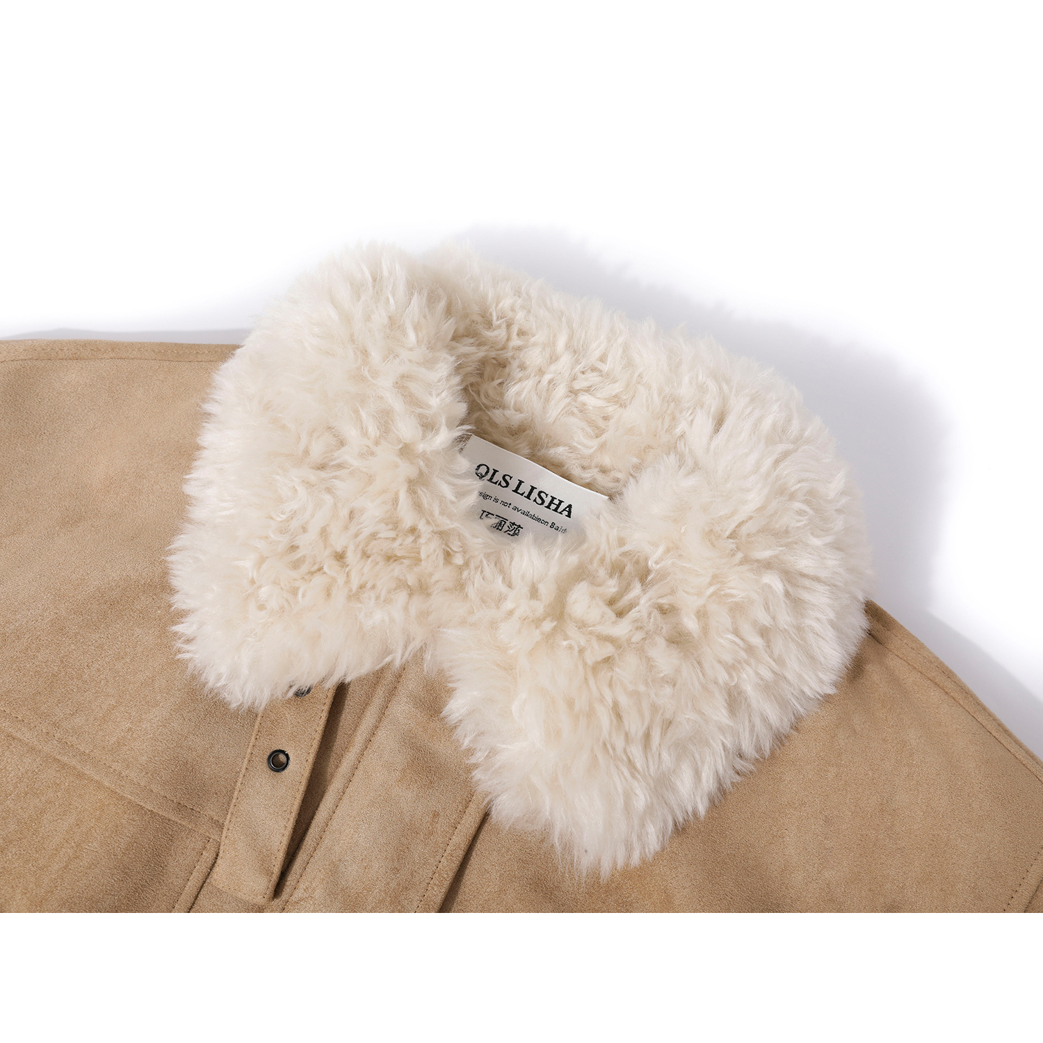 Cholisa-nın Koreya üslubunda və yun astarlı məşhur qadın qış paltosu/gödəkçəsi.