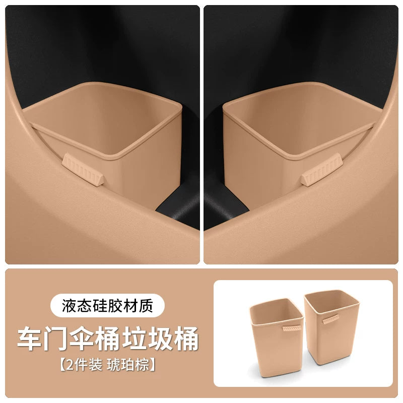 Haobo HL/HT/GT Car Trash Can, Car Door Umbrella Storage Box, Car Interior Storage Box for Driver Side