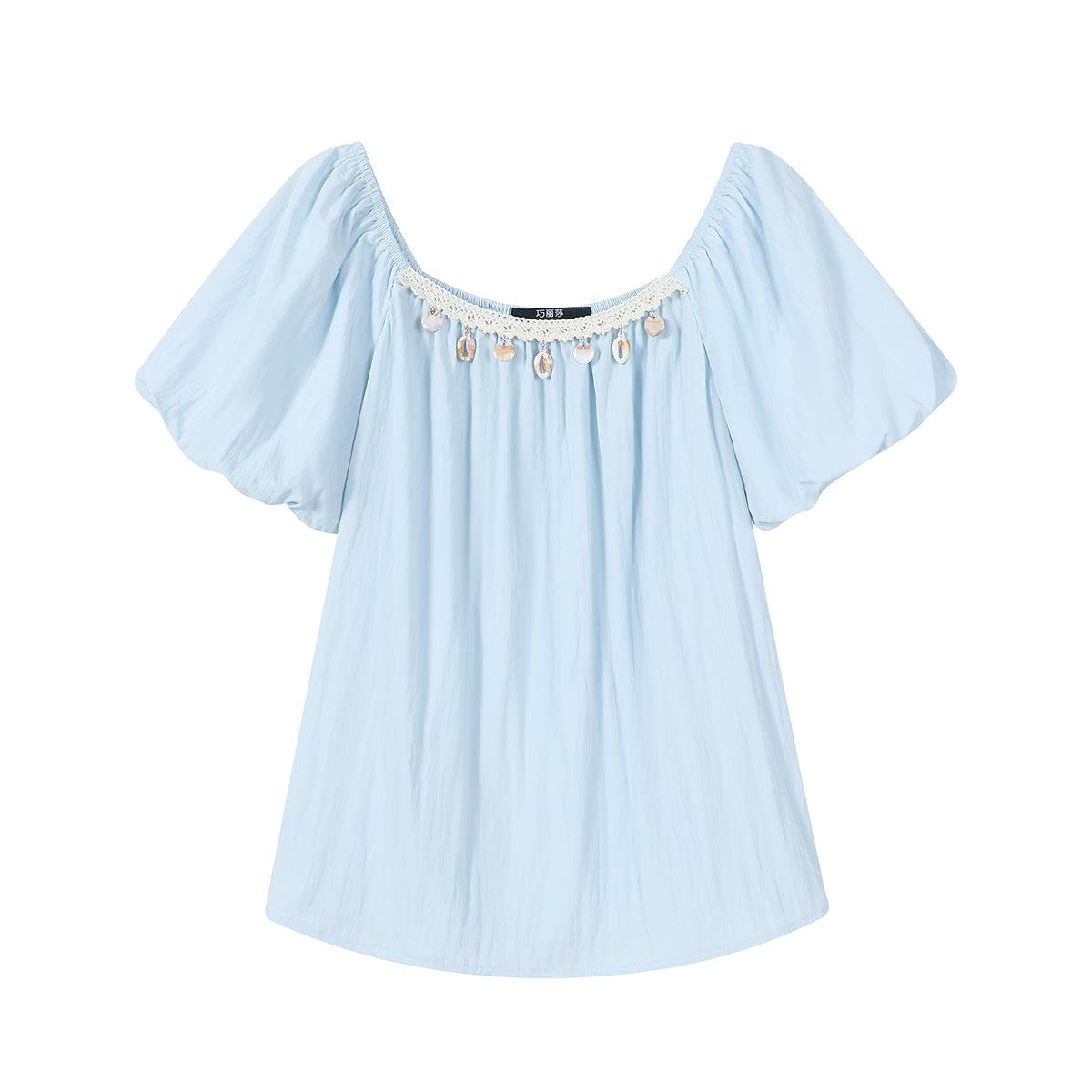 Cholisa 2025 Super Şirin Qısaqol Köynək Qadın Yay Yeni Stil Dəbli və Unikal Top