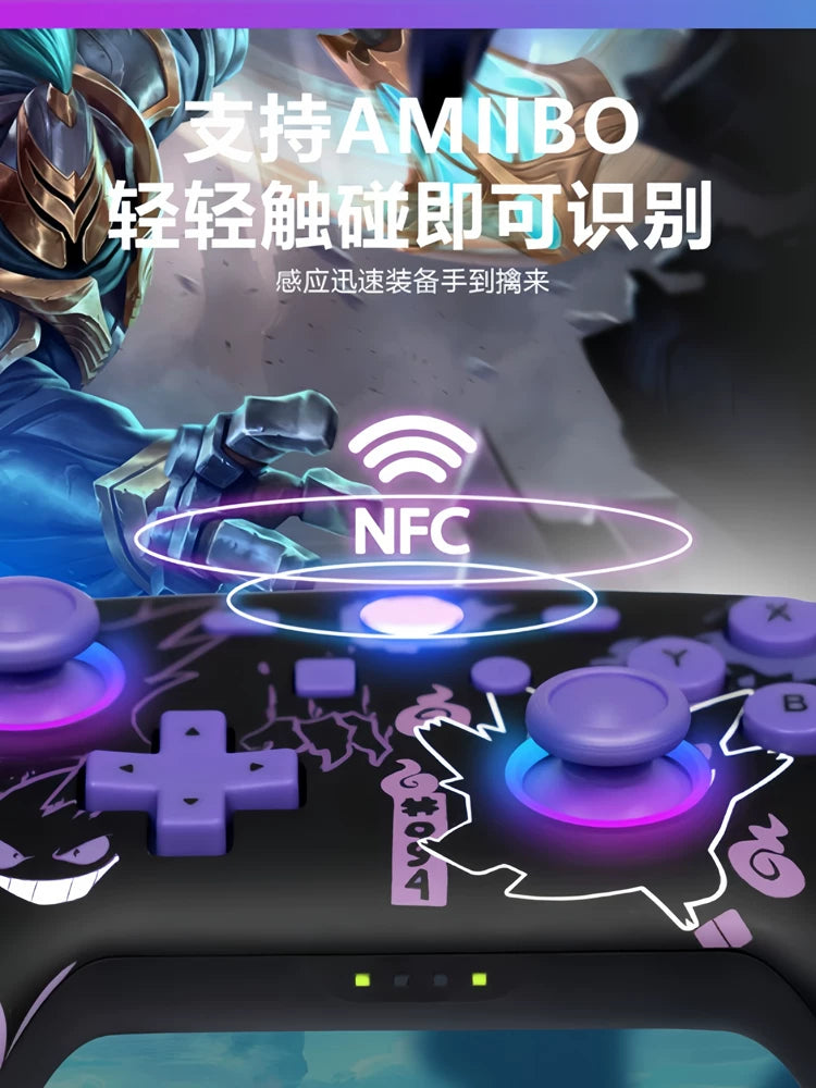 Yuyou Chaifeng Gengar Simsiz Oyun Nəzarətçisi Nintendo Switch2 Controller Pro üçün uyğundur Bluetooth Somatosensor NS Orijinal Grip PC Kompüter Versiyası Buxar Orijinal Tanrı Qara Mif Wukong İpək Mahnısı