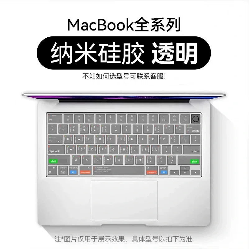 Apple kompüteri üçün uyğundur 13.3air15-düymlük 16-funksiyalı macbookpro klaviatura qısa yol düymələri M5/M4/M3
