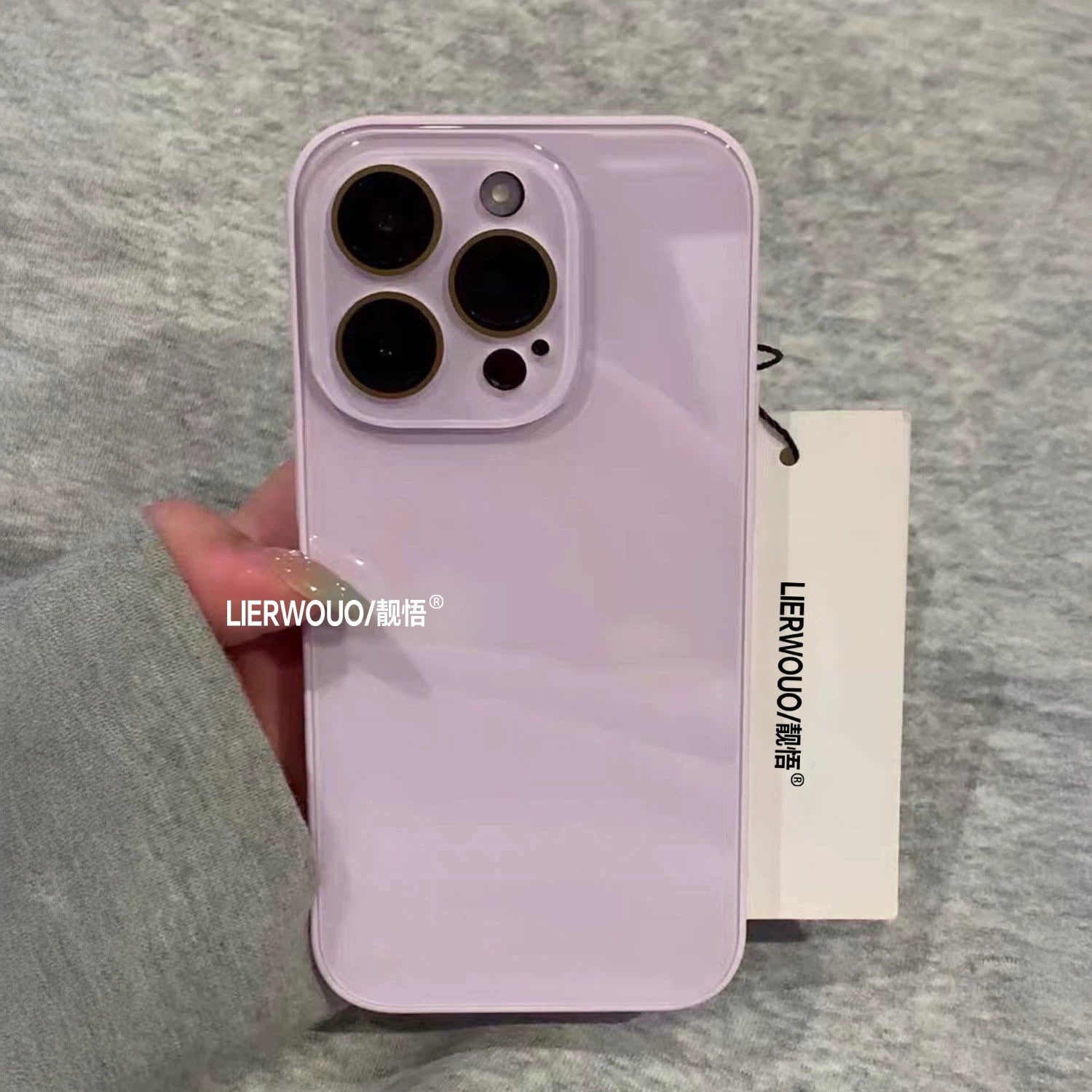 Apple 16promax mobil telefon qutusu üçün uyğundur iphone17 buz macaron şüşə qutu 14 sadə yeni stil 13 internet məşhur qadın modeli 14pro hər şey daxil obyektiv 15pro isti model 16pro mobil telefon qutusu