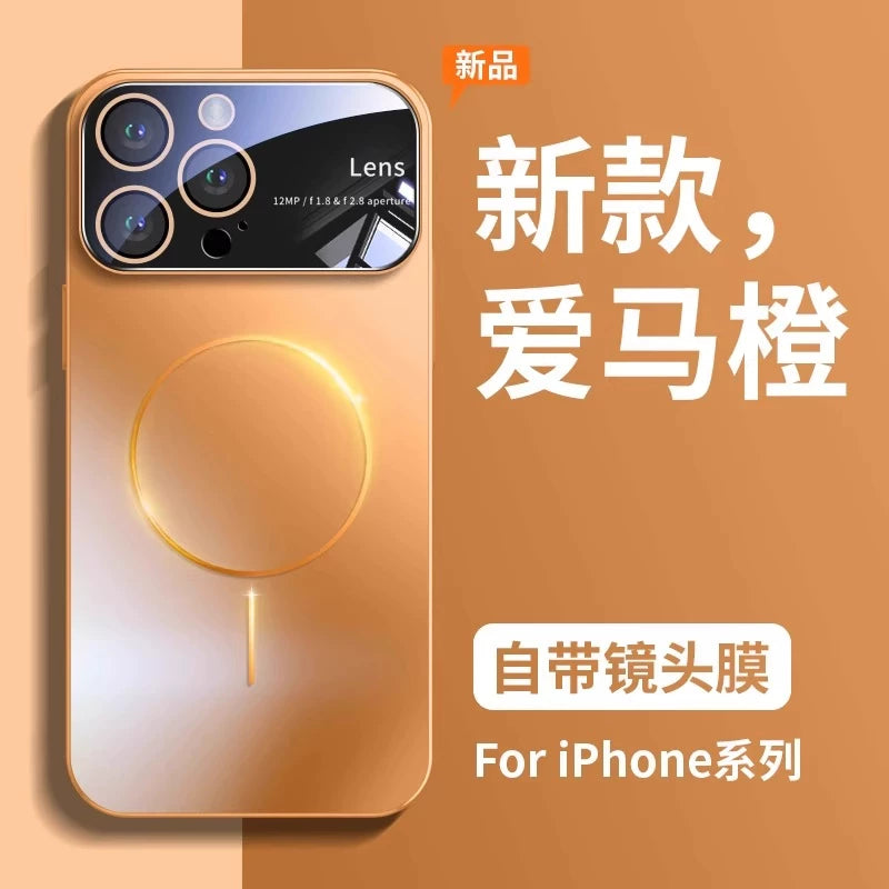 Haoqi yeni Magsafe maqnit iPhone 17 Pro Max telefon korpusu, tam örtüklü, iPhone 16 Pro və 15 Plus üçün düşmədən qorunma, premium hiss, 14 düymlük qoruyucu korpus, kişilər və qadınlar üçün ultra nazik mat sərt qabıq.