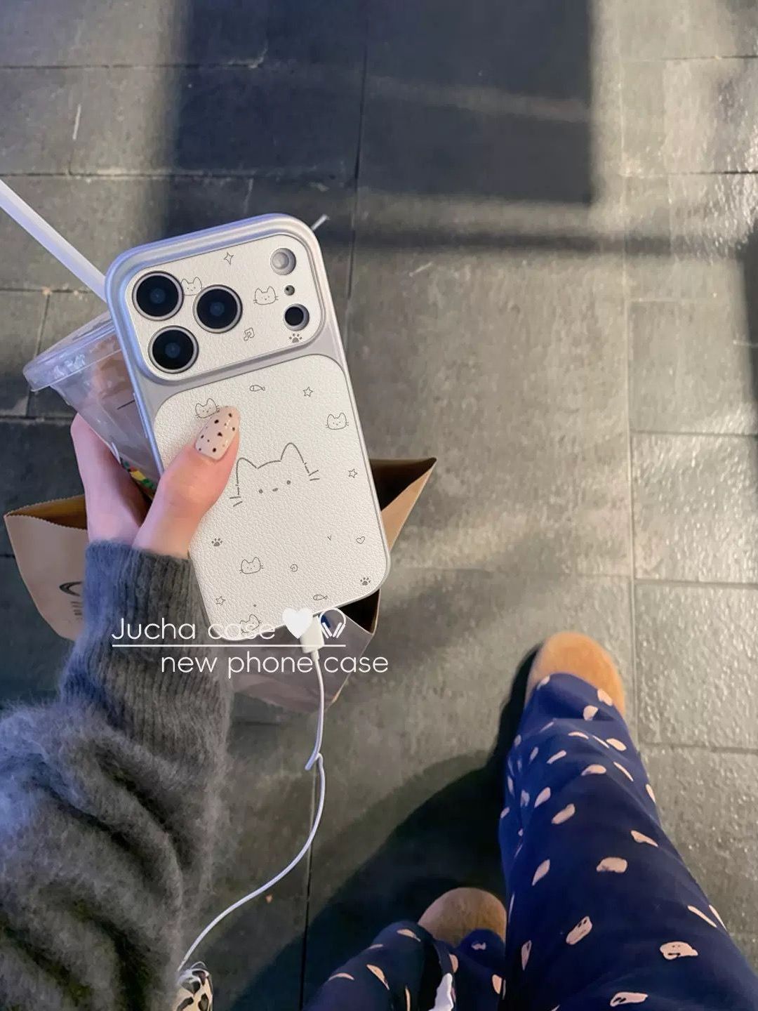 Note Cat Apple 17promax mobil telefon qutusu üçün uyğundur iPhone16promax hər şey daxil 15plus böyük pəncərə 14/13/12 qadın sadə yaradıcı 11Pro yıxılmağa qarşı qoruyucu örtük