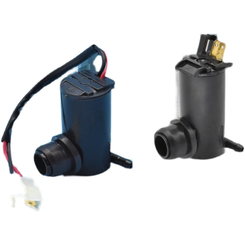 Universal car washer motor (12V/24V) is suitable for Wuling and Changan windshield washer pumps and windshield washer reservoirs.