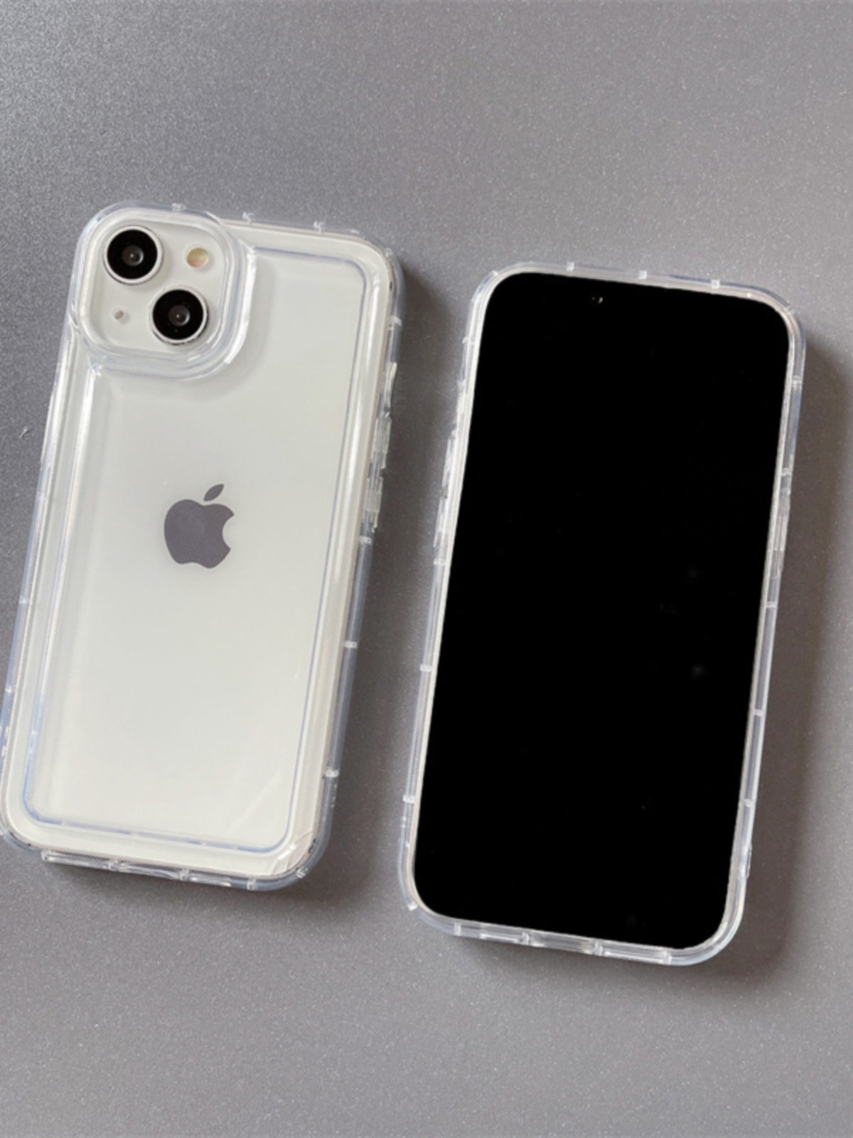 Apple 15 promax mobil telefon qutusu 16 şəffaf 12 hər şey daxil iPhone 11 hava yastığı düşməyə qarşı 13 qoruyucu örtük XR yüksək səviyyəli sens 8 qadın 7 cüt 14plus kişi sadə 6s düz rəng yeni se yumşaq