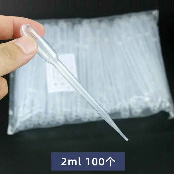 Birdəfəlik plastik damcı kiçik pipet eksperimental pipetləmə aləti graduslu damcılı pipet pipet pipeti ml