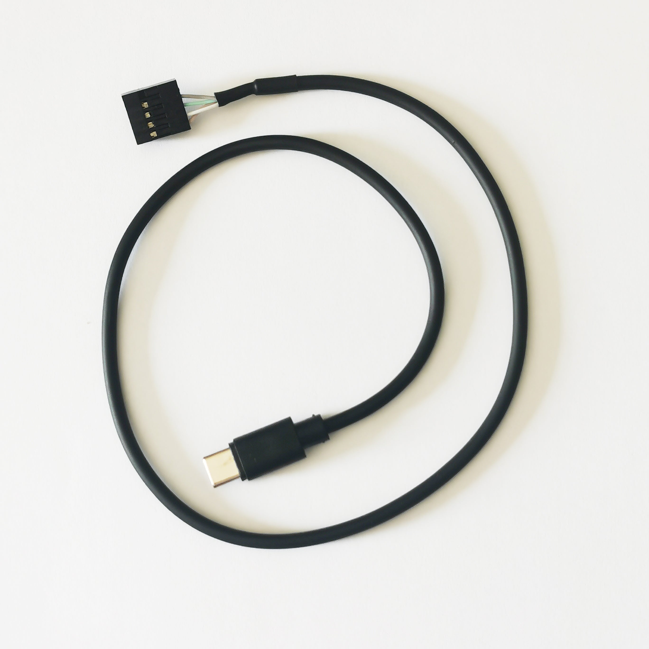 Kompüter anakartı 9 pinli USB kabel serial portu ikinci dərəcəli ekran quraşdırılmış şassi əlaqə kabeli DuPont 9PIN-dən C Tipinə məlumat kabeli