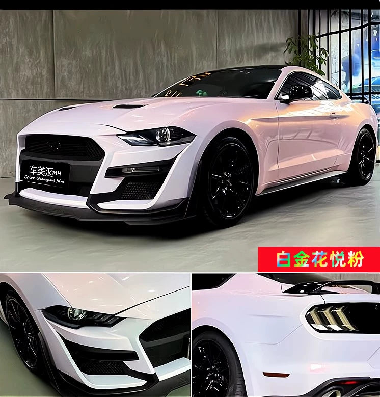 Pethuayue Pudra Rəng Dəyişən Film Tam Avtomobil Qapağı Fantaziya Vulkanik Kül Avtomobil Filmi Rəng Dəyişən Parlaq Qara Tpu Görünməz Avtomobil Filmi