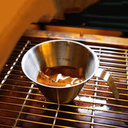 Metal ölçü stəkanı espresso unsiya stəkanı espresso paslanmayan polad ekstraksiya stəkanı 100ml.