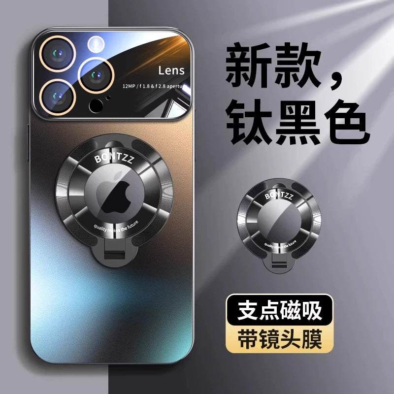 Haoqi yeni Magsafe maqnit iPhone 17 Pro Max telefon korpusu, tam örtüklü, iPhone 16 Pro və 15 Plus üçün düşmədən qorunma, premium hiss, 14 düymlük qoruyucu korpus, kişilər və qadınlar üçün ultra nazik mat sərt qabıq.