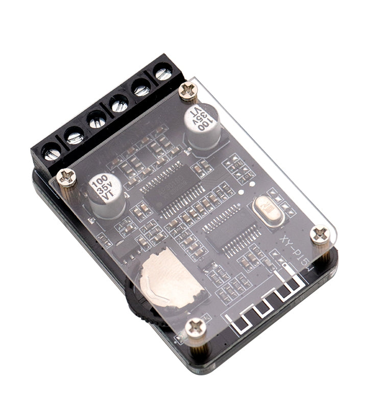 10W/15W/20W stereo Bluetooth güc gücləndirici lövhəsi 12V/24V yüksək güclü rəqəmsal güc gücləndiricisi modulu XY-P15W