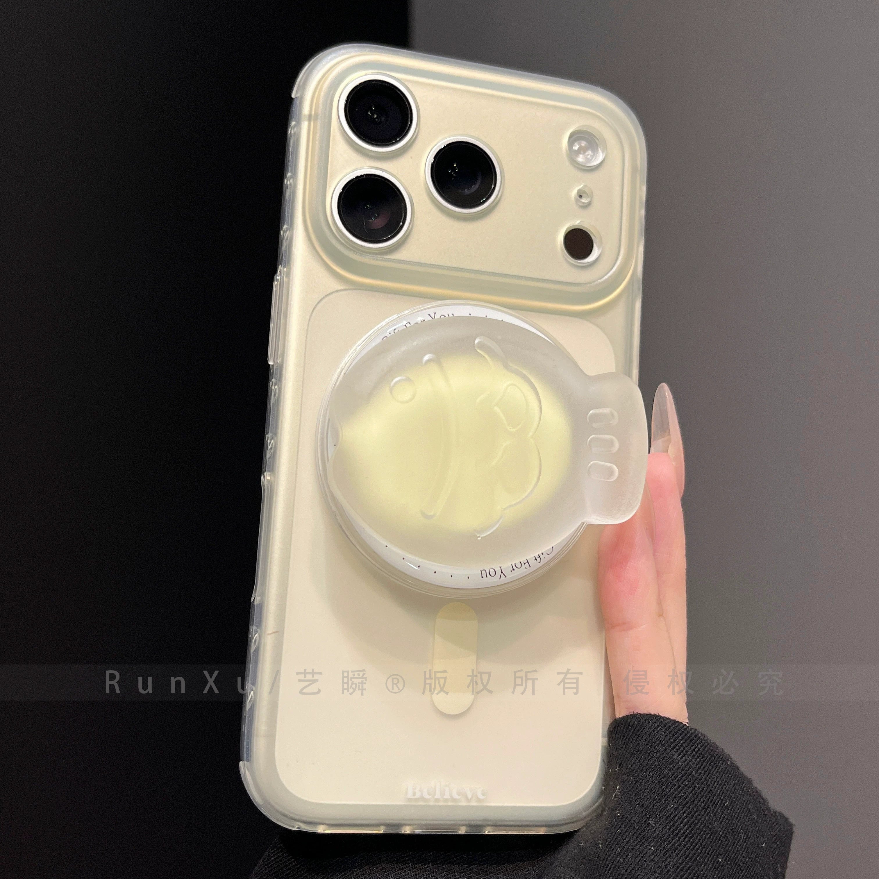 ins sadə tutqun dəri hiss edən şəffaf silikon iPhone17promax cib telefonu qutusu yeni 17pro apple 16promax hər şey daxil düşməyə qarşı 15 sendviç taiyaki 14 cüt ip yaraşıqlı