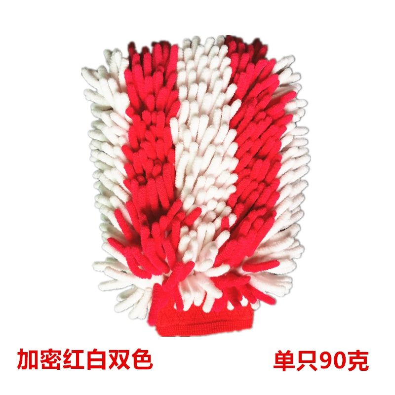 Avtomobil Yuma Əlcəkləri Şönil Mərcan Doldurulmuş Qalınlaşdırılmış Avtomobil Yuma Bezi İkitərəfli Avtomobil Yuma Əlcəkləri Avtomobil Yuma Təmizləmə Alətləri