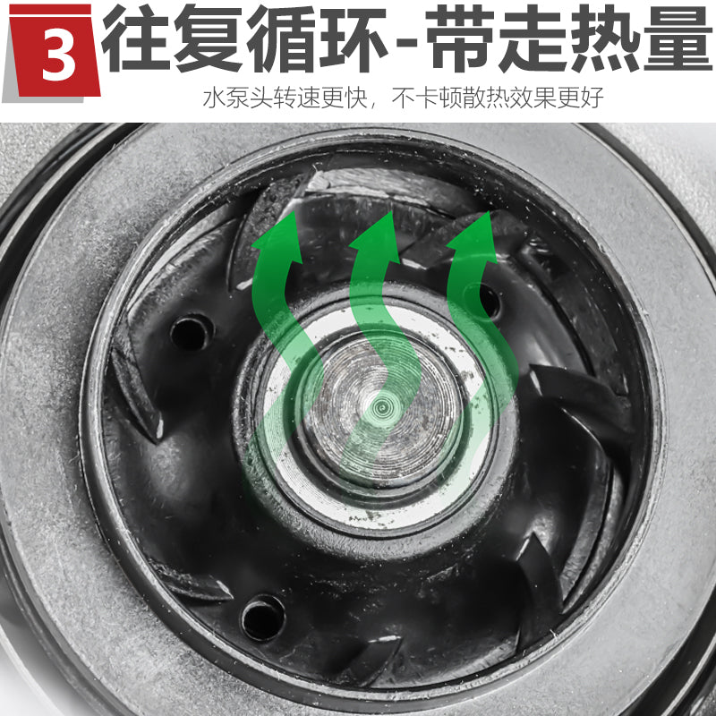 Compatible with Volkswagen Beetle 1.2T, Audi A1, Scirocco, Golf and Polo 1.2T cooling water pump 03F121004E