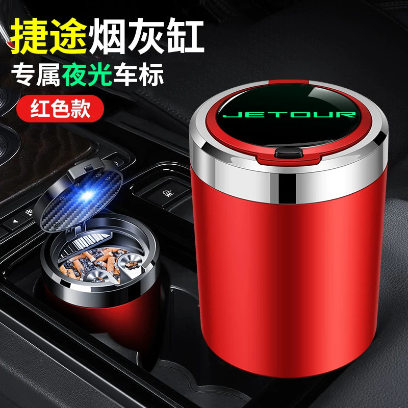 JETOUR X70S EVX90 X95 X70M Coupe X70PLUS işıqlı avtomobil külqabıları üçün uyğundur