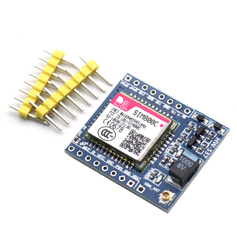 SIM800C GSM GPRS modulu 5V/3.3V TTL Bluetooth və TTS ilə STM32 C51 proqramını uyğunlaşdırır