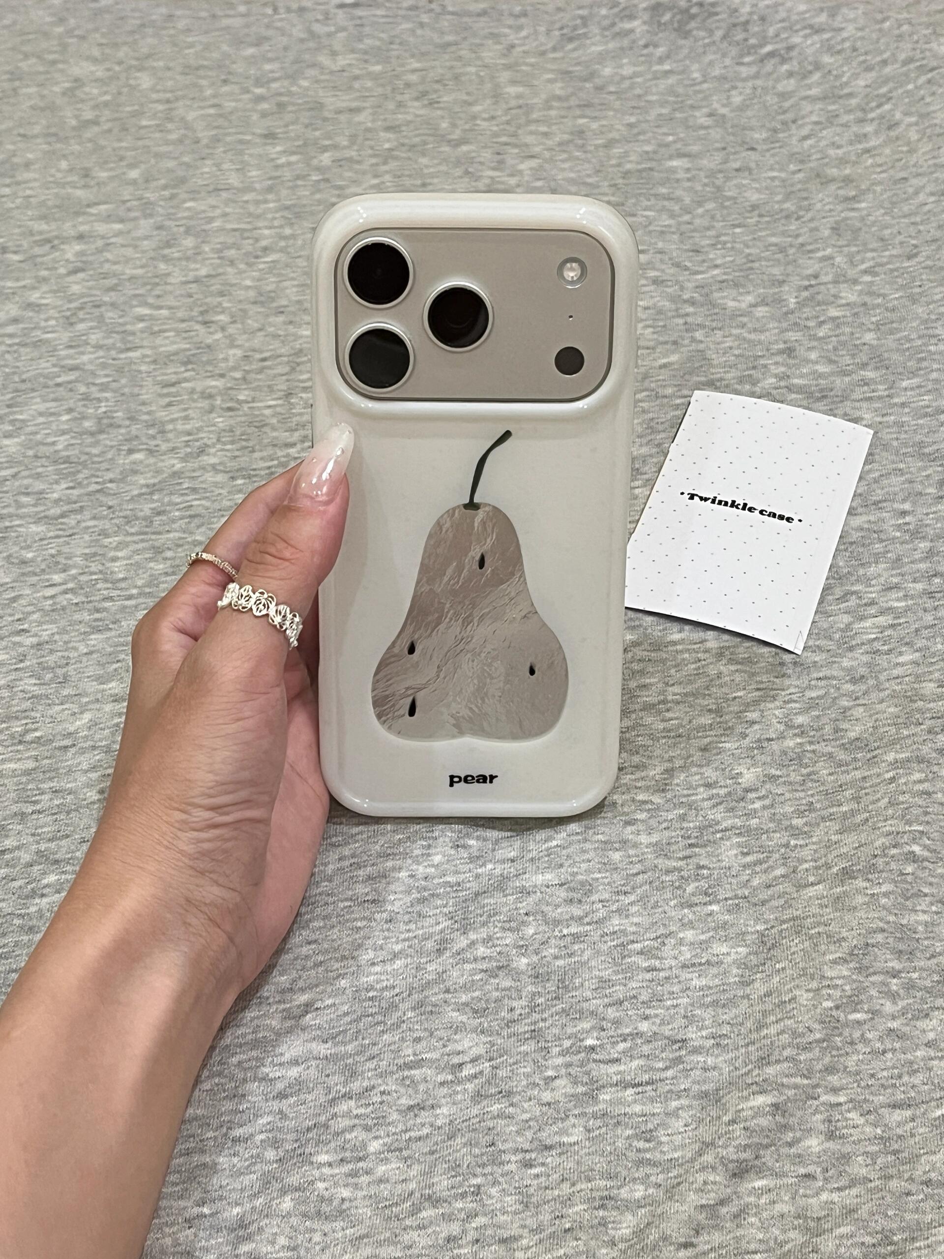 White Sydney Apple 17promax/iphone17pro üçün uyğundur yeni Koreya üslubu ins stil atmosferi 16/15 niş yaradıcı yüksək səviyyəli mənada 17 hər şey daxil, payız əleyhinə yeni məhsul cizgi filmi mobil telefon qutusu