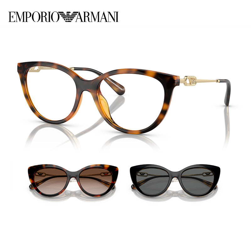 ARMANI Qadın Modası Tam Kənarlı Eynək Çərçivəsi 0EA4213U Fransız Retro Maqnitli Portativ Günəş Eynəyi Qutusu