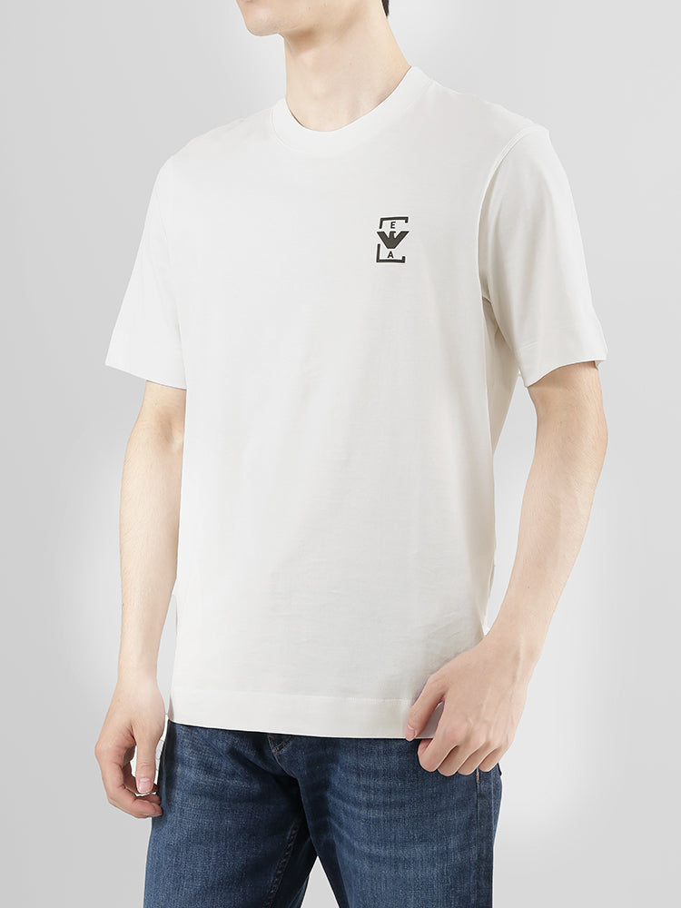 EA Armani Men's Cotton Short Sleeve T-Shirt EM001068 AF12926
