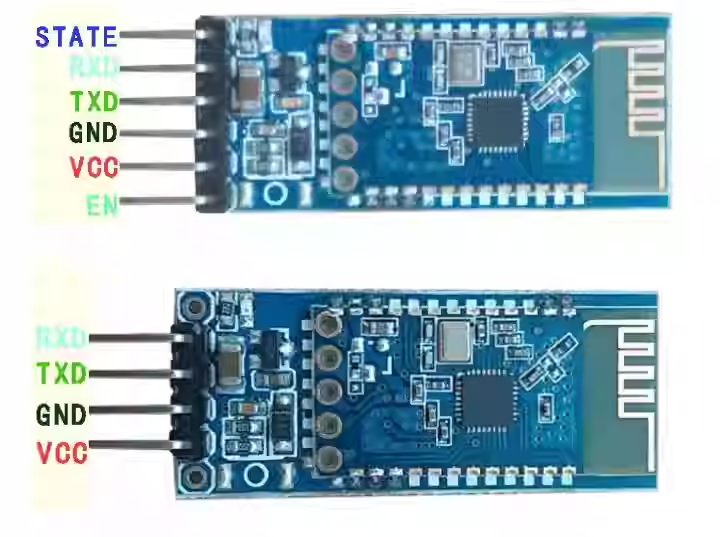 Bluetooth modulu SPP protokolunu dəstəkləyir və HC-05/06 slave Bluetooth 3.0 JDY-31 baza lövhəsi ilə tam uyğun gəlir