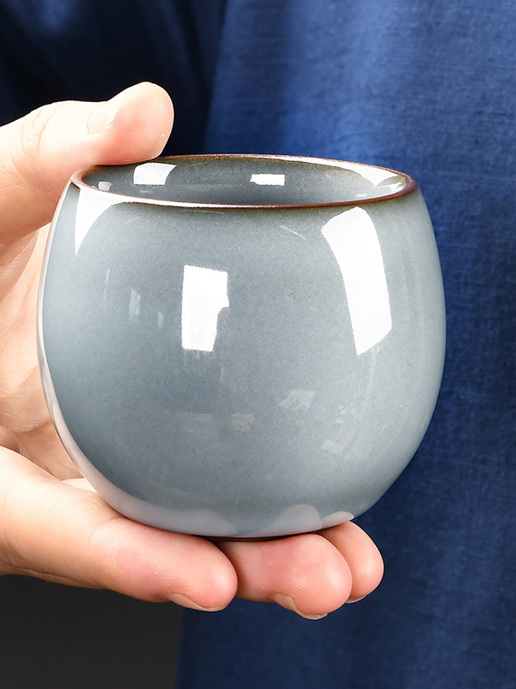 Xiangye çay fincanı usta fincan tək fincan keramika məişət böyük çay qabı tək Kung fu çay dəsti aksesuarları çay fincanı