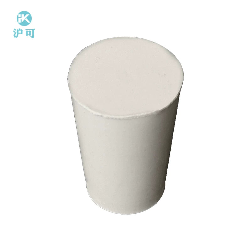 Rezin tıxac 000#/00#/0#/1#-25# ağ rezin tıxac sınaq borusu şüşəsi ağız tıxacı rezin tıxac yumşaq rezin tıxac 125ml-20000ml emiş filtrasiya şüşəsi üçün uyğundur