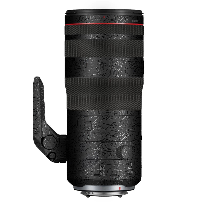 Meibentang Canon RF24-105F2.8 lens qoruyucu filmi canon24105 tutqun kamuflyaj karbon fiber stiker 3M üçün uyğundur