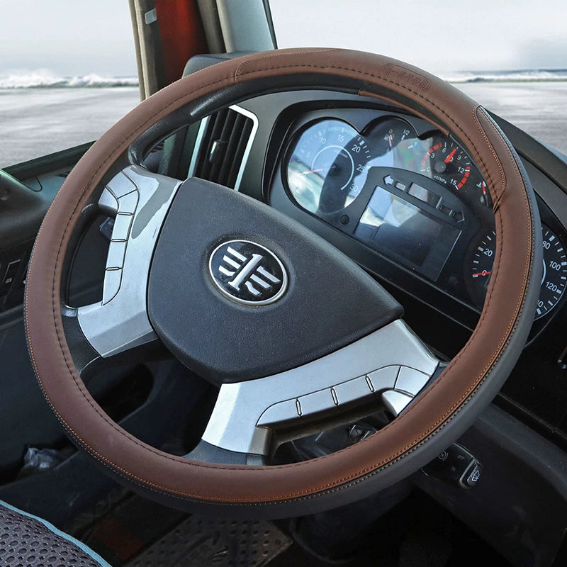 Yük maşınları üçün sükan örtükləri Delong, Jiefang, Chenglong, Geerfa, JAC, Dongfeng, Tianlong, Tianjin və digər kommersiya nəqliyyat vasitələri ilə uyğun gəlir.