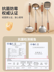 316 paslanmayan polad spatula məişət yemək spatula mətbəx yemək qaşığı şorba qaşığı süzgəc mətbəx qab dəsti dəmir qazan spatula