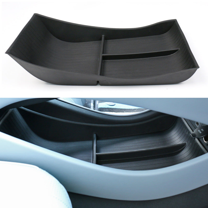 BYD Seal EV mərkəzi qoltuqaltı saxlama qutusu, mərkəzi idarəetmə modifikasiyası saxlama qutusu və arakəsmə üçün uyğundur.