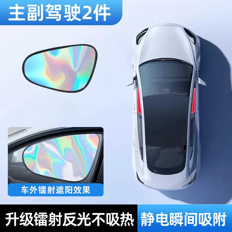 Sun protection curtain for interior sun protection and thermal insulation of German car windows