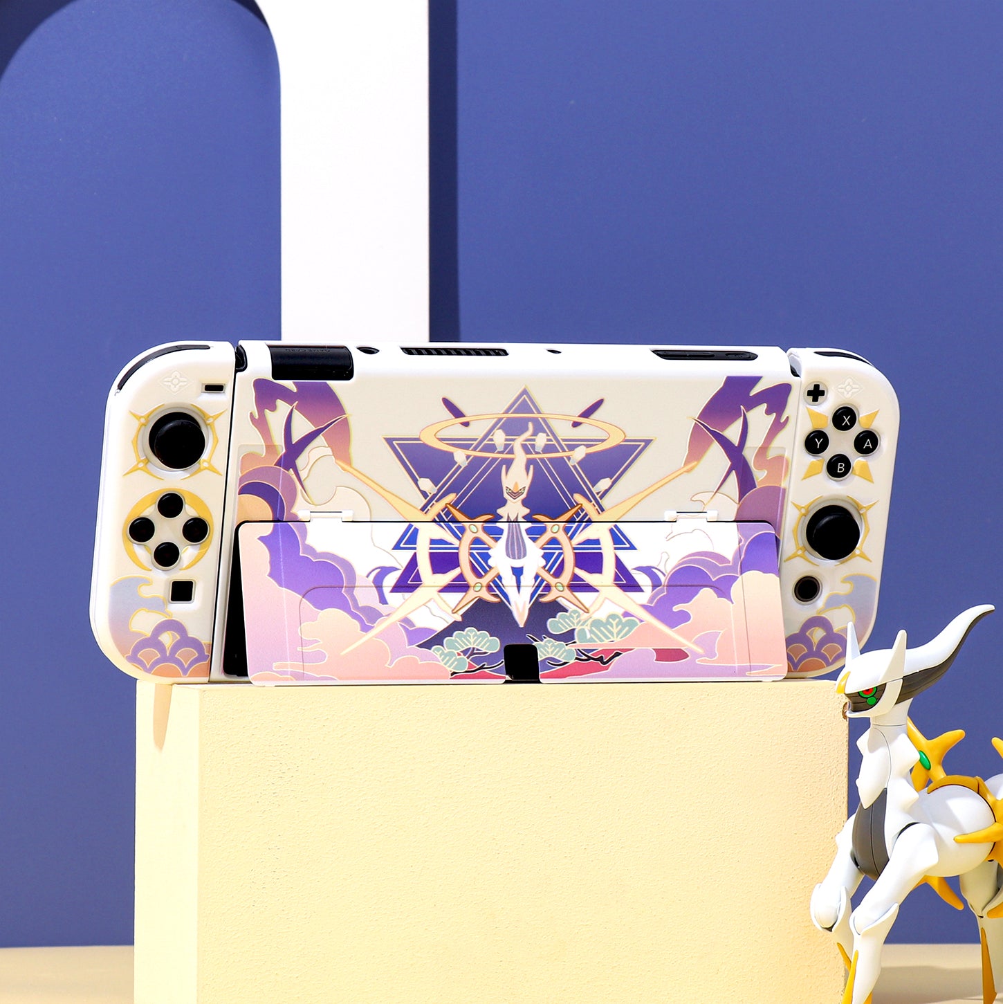 SwitchOLED qoruyucu qutu sərt qabıq NS batareyanın ömrü versiyası Switch2 qoruyucu qutu, qoşula bilən baza Arceus