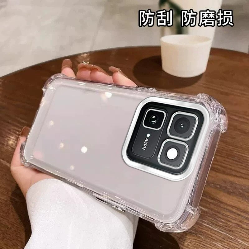 iQOO15T mobil telefon qutusu üçün uyğundur vivoZ10Turbo+ qoruyucu örtük Neo11 qutusu Neo10Pro+ yeni Z9X şəffaf Ultra yumşaq silikon lens, kişilər və qadınlar üçün hər şey daxil hava yastığı düşməyə qarşı 4253