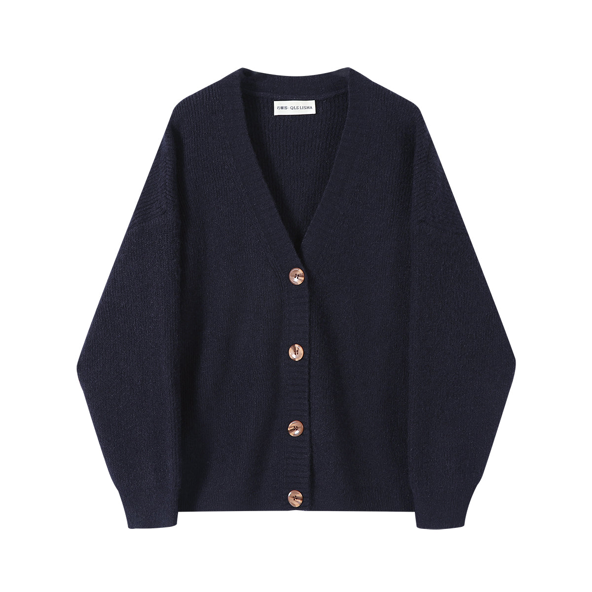 Cholisa boş hırka sviteri, payız və qış üçün şık və unikal trikotaj üst geyimi, rahat və zərif bir ab-hava yaradır.