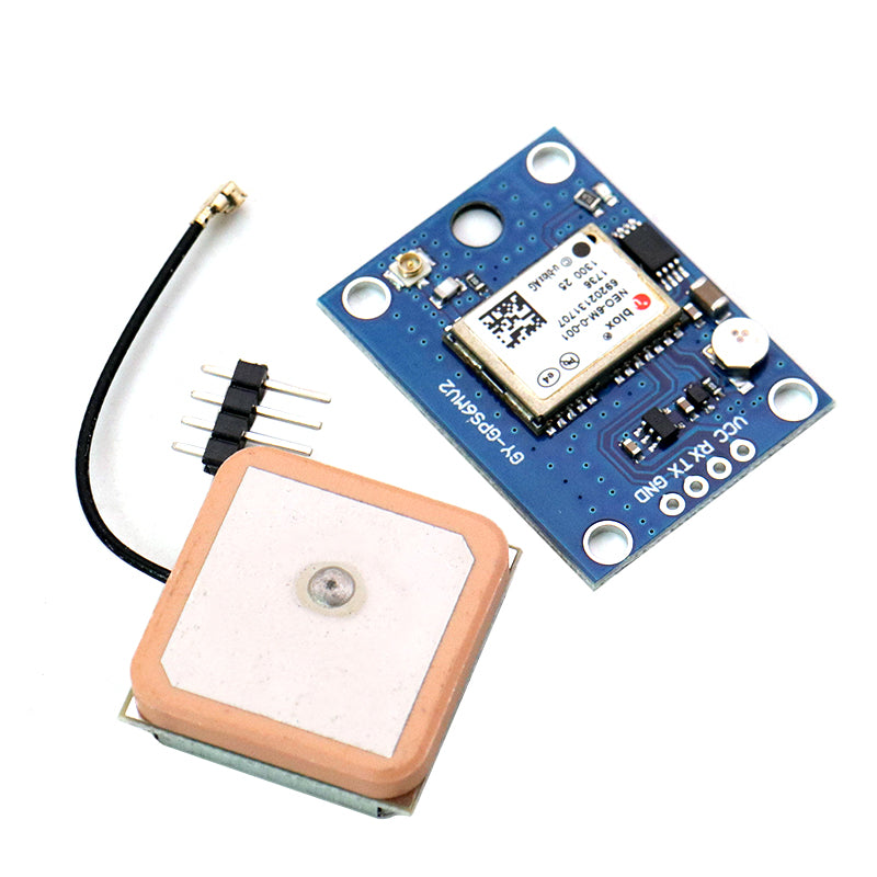GY-NEO6MV2 yeni uçuş idarəetmə GPS modulu, EEPROM MWC APM2.5 uçuş nəzarəti böyük antennası ilə