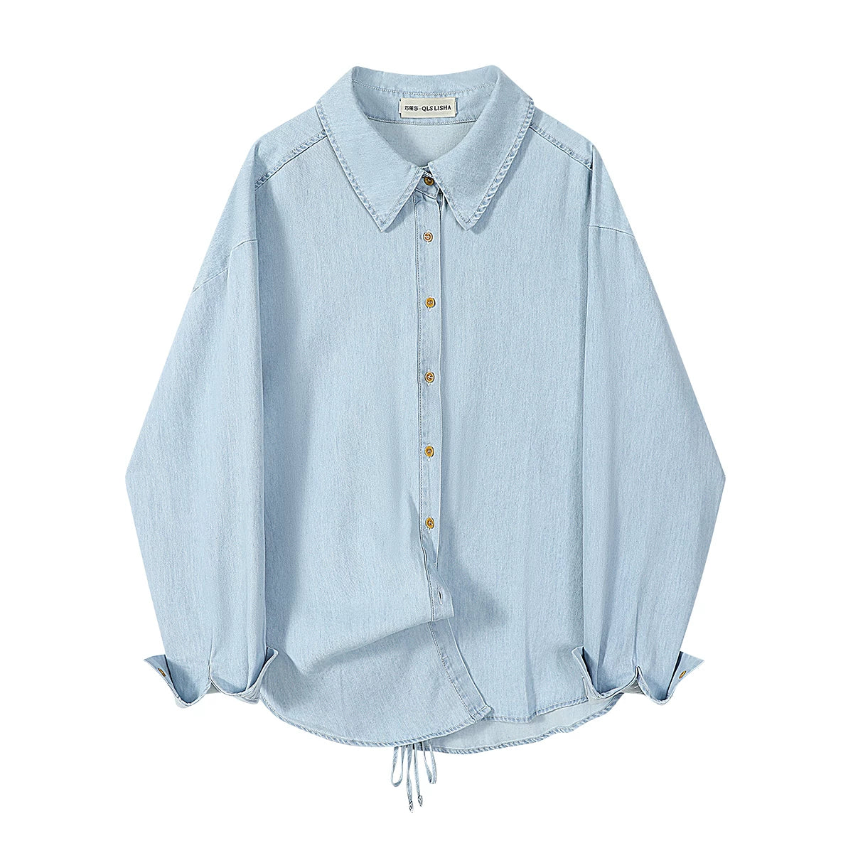 Cholisa-nın bu yaz qadınlar üçün dəbli və unikal uzunqol denim köynəyi yüksək səviyyəli dizayndır və yaz üçün mütləq alınmalı bir şeydir.