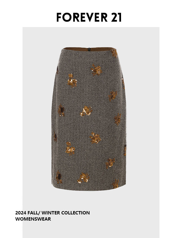 [Stokda] Forever 21 Super Şirin Payız Modelli Bodycon Ətək, Yeni Payız Modeli, Arıqladıcı və Çoxfunksiyalı