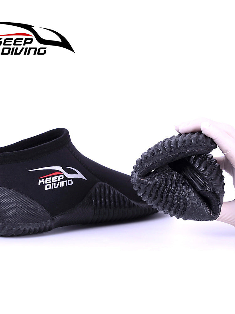 4MM neopren dekolteli dalğıc çəkmələri, yelkən ayaqqabıları, çay çimərliyində balıq ovu, motorlu qayıq, sörfinq, külək sörfinqi kanoesi