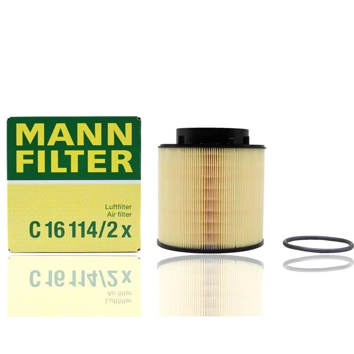 Mann air filter C16114/2X is compatible with Audi A4L/A5/Q5 3.2FSI 3.0T.
