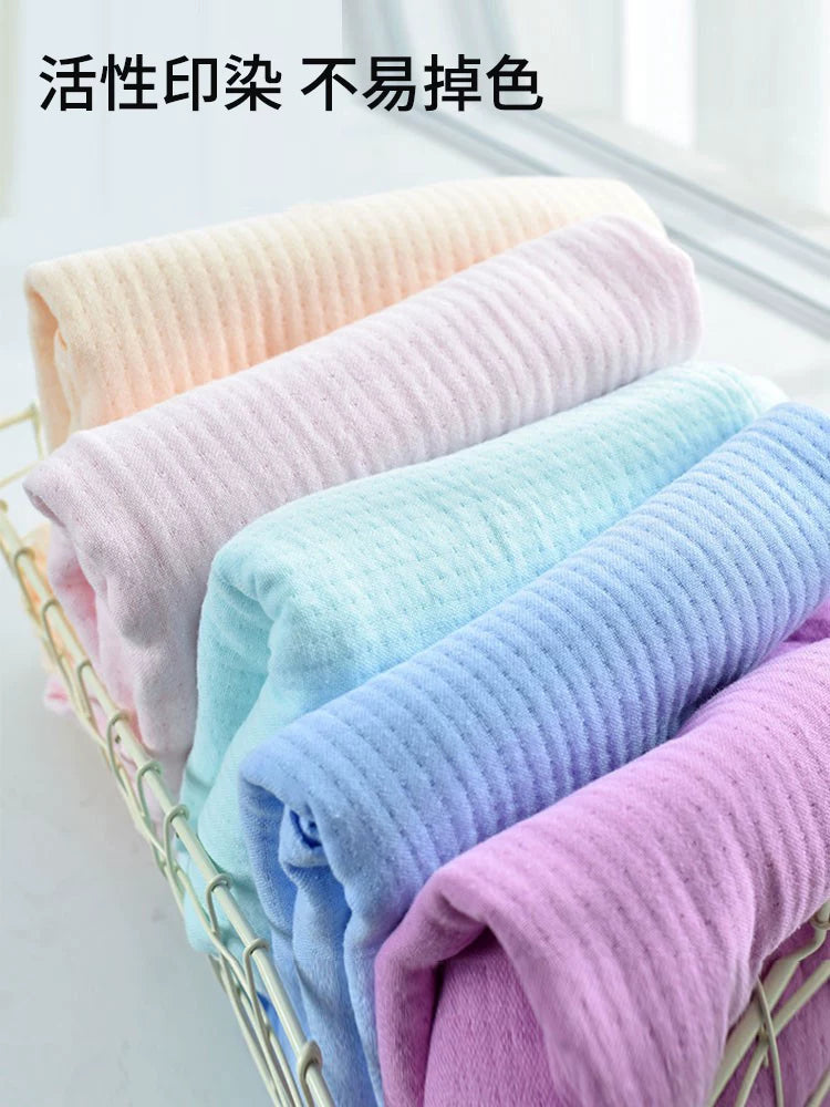 Drizzle təmiz pambıq cuna hamam dəsmalı qadın 100 pambıq böyüklər üçün ev uducu tez quruyan hamam dəsmalı üç hissəli dəst