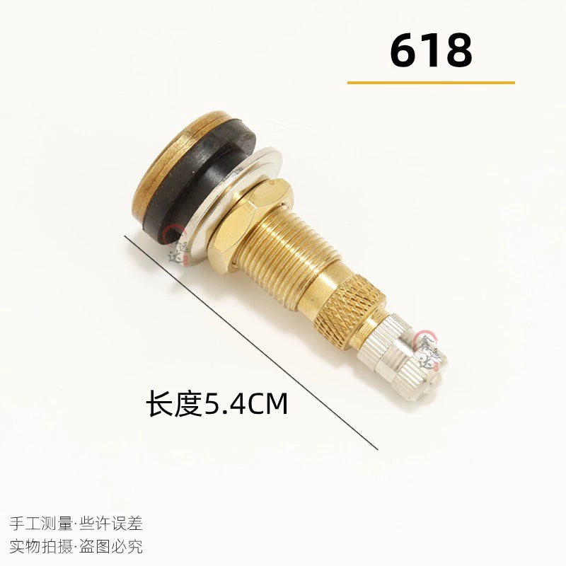 Təmiz mis avtobus təkəri vakuum təkər klapan avtobus yük maşını alüminium ərintisi profili şişmə burun