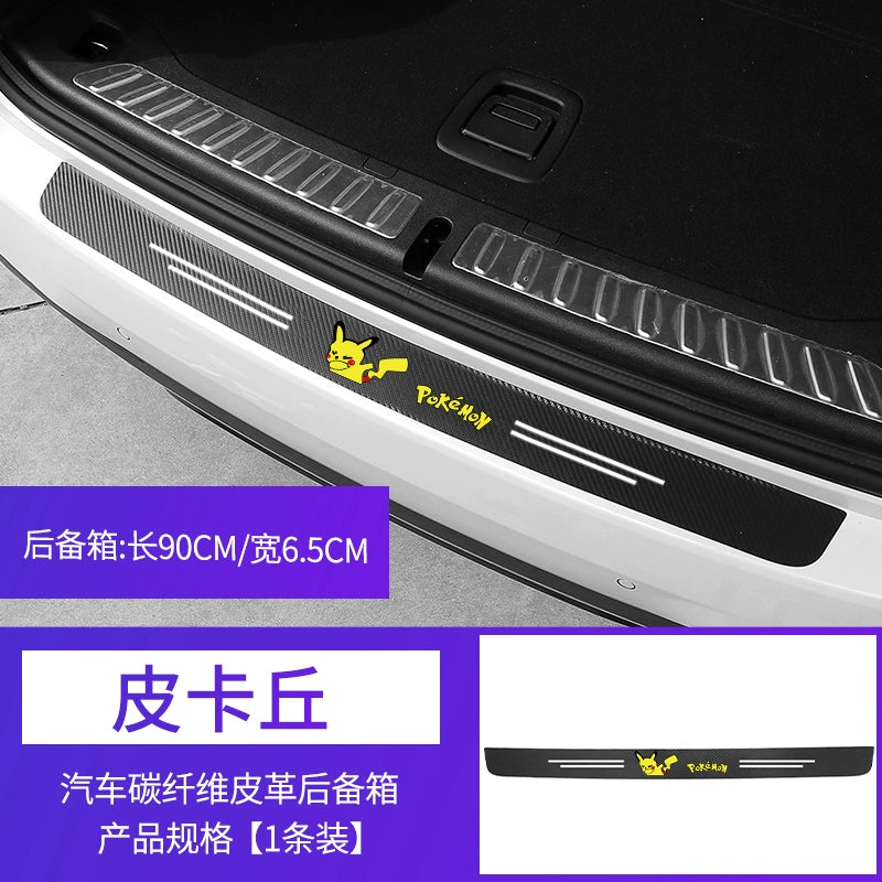 Avtomobil Qapı Şeridi Addımlanmaya Qarşı Qoruyucu Zolaq Pedalı Stiker Baqaj üçün Qoruyucu Çubuğu Neytral Bamper Zolağının Dekorasiyası Bütün Məhsullar