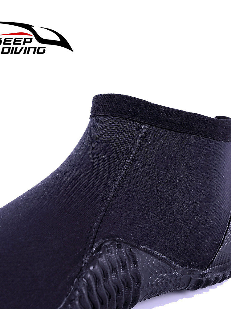 4MM neopren dekolteli dalğıc çəkmələri, yelkən ayaqqabıları, çay çimərliyində balıq ovu, motorlu qayıq, sörfinq, külək sörfinqi kanoesi