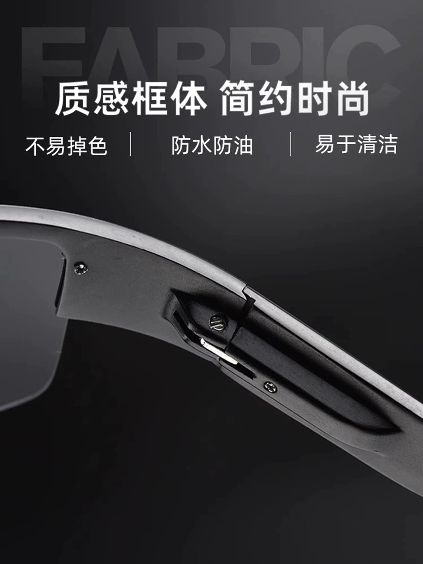 Cook Shark Polarized Rəng Dəyişən Gün Eynəkləri İdman Gün eynəyi Kişi Açıq Havada Sürücülük Anti-UV Külək keçirməz eynək