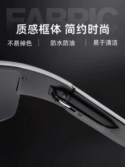 Cook Shark Polarized Rəng Dəyişən Gün Eynəkləri İdman Gün eynəyi Kişi Açıq Havada Sürücülük Anti-UV Külək keçirməz eynək