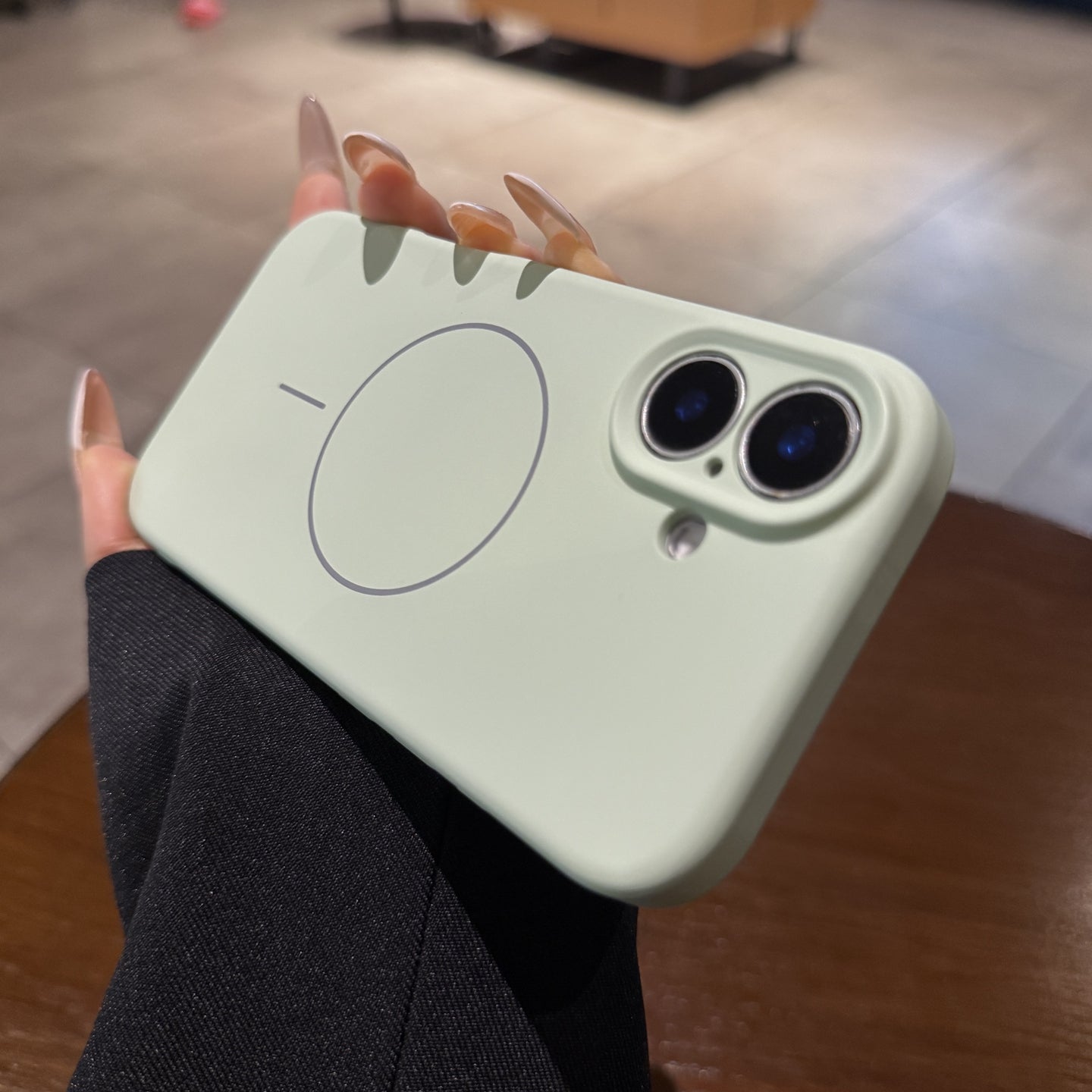 iphone17 Apple 17pro mobil telefon qutusu 16promax dəri hiss edən maye Hava yeni model 15 incə dairə maqnit doldurma 14plus ot yaşıl 12 cüt 11 hər şey daxil 13 silikon qoruyucu örtük üçün uyğundur