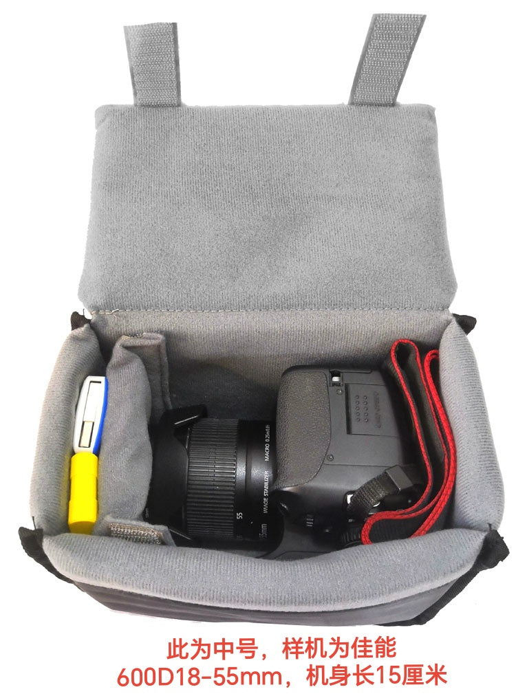 Güzgüsüz kamera çantası daxili çanta portativ saxlama çantası A6500A6400A7CA7R432EOSM6M50M10M200