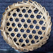 Kiçik bambuk toru əl işi bambuk toxuculuq bambuk altıbucaqlı bambuk tor yer döşəyi bambuk buxarda bişirmə mat bişmiş balıq anti-pasta artefakt bambuk lövhəsi bambuk mat