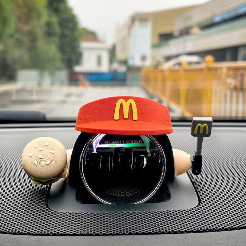 Ask The World audio papaq m9m8m7 ulduz üzük bəzək robot baş geyimi daxili dekorasiya mərkəzi audio dekorasiya